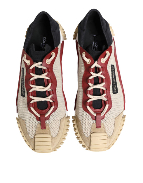 Dolce & Gabbana Multicolor Low Top NS1 Men Sneakers Shoes